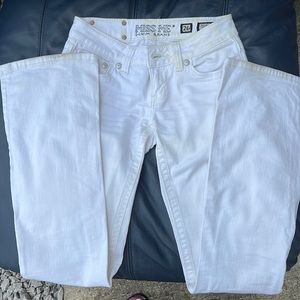 Miss me white jeans size 26